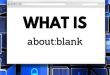 about blank