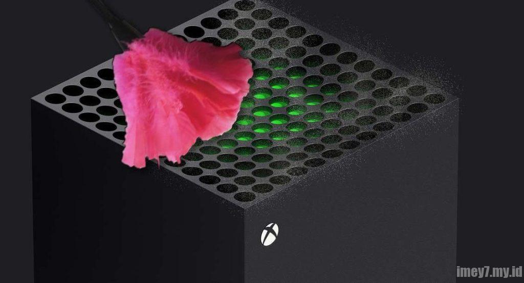 Membersihkan Xbox Series X